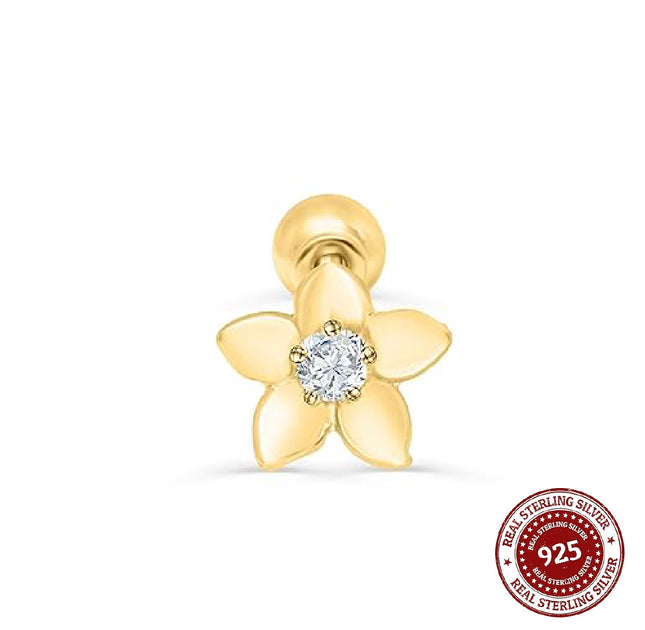 Piercing Zircon Flower